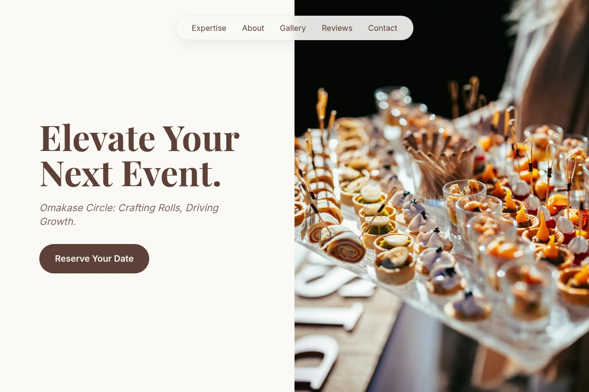 Sashimi Catering