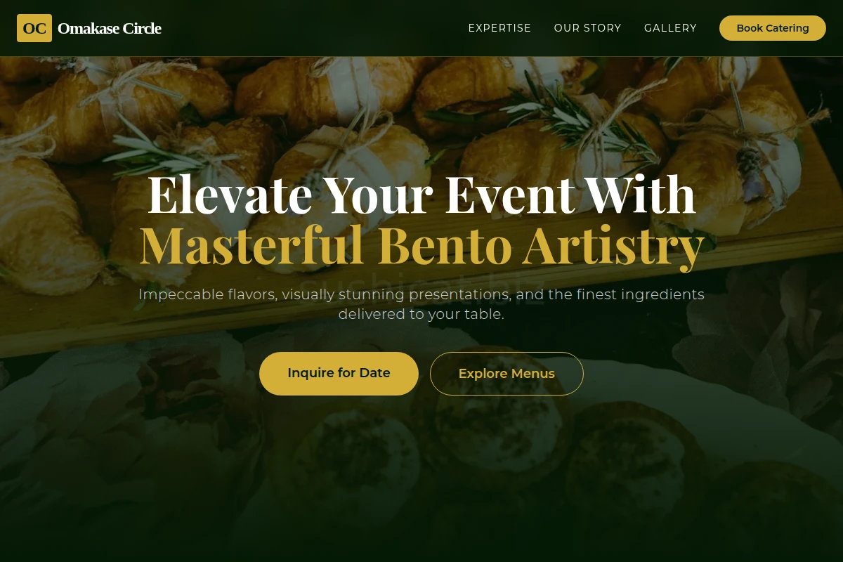Bento Catering