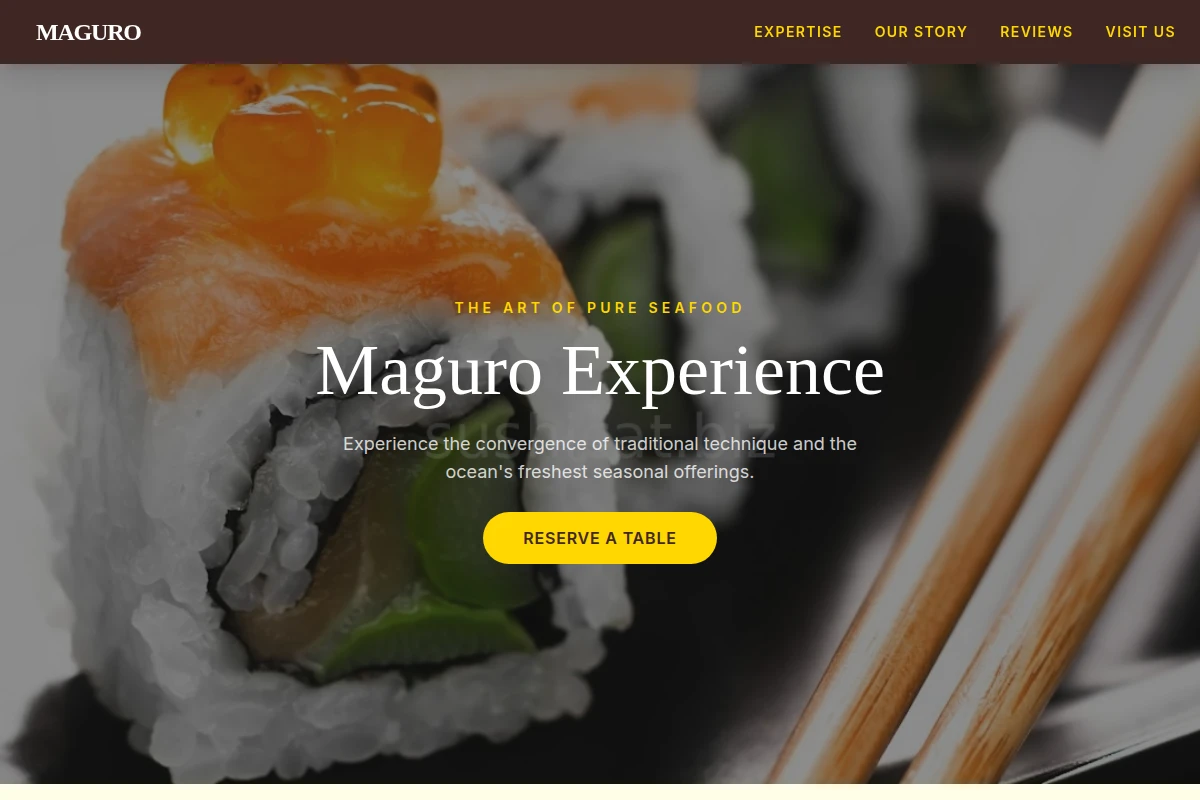 Maguro Japanese Food