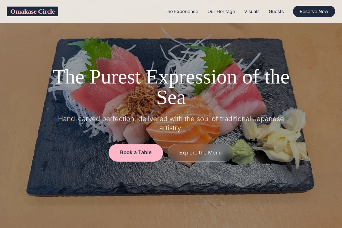 Sashimi Japanese Food