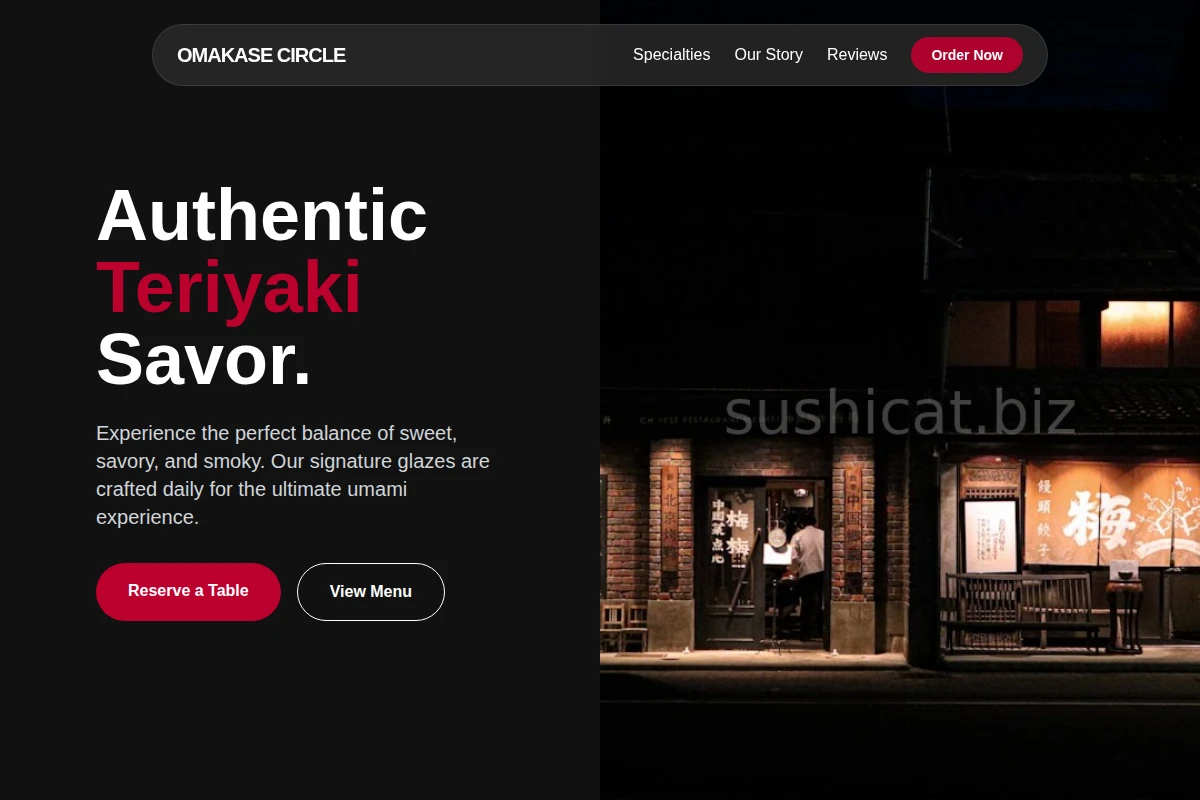 Teriyaki Japanese Food