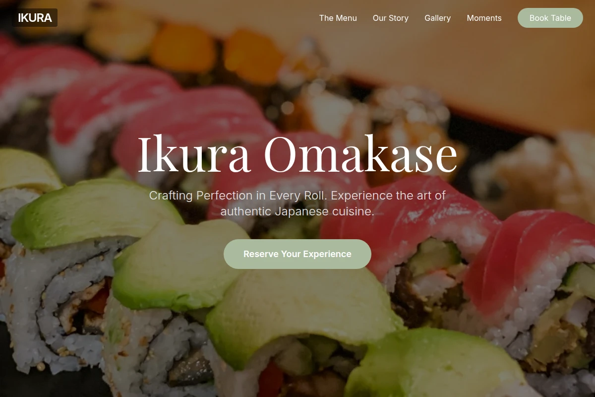Ikura Japanese Food